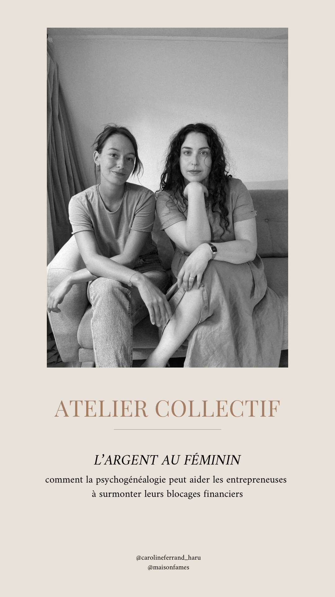 Caroline & Marie : entreprenariat