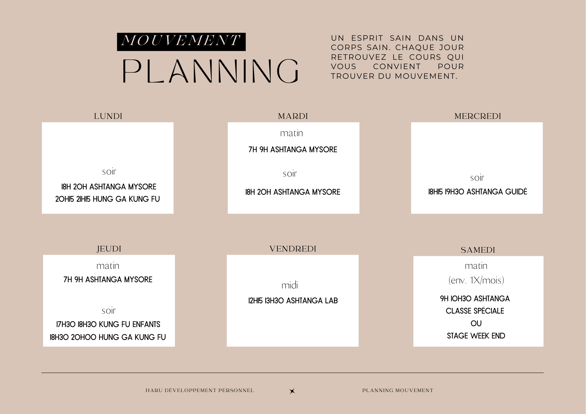 planning sport